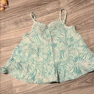 SO Kids Tank Top - Light Blue and White